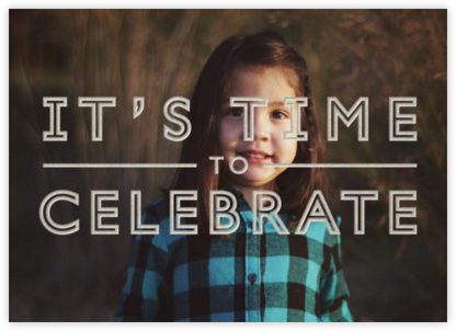 It's Time To Celebrate - Silver - Paperless Post