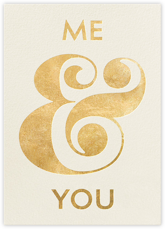 Me and You - kate spade new york - Valentine's Day Cards