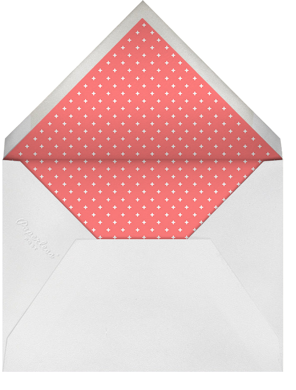 Split Screen Triad - Coral - Paperless Post - Envelope
