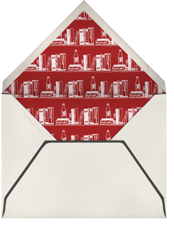 Cap and Glasses Border - Paperless Post - Envelope