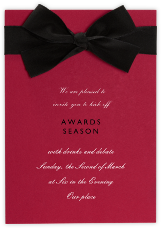 Madame X - Paperless Post - Invitations for Entertaining 