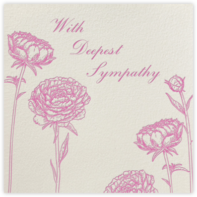 Sympathy cards online at Paperless Post