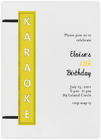Theme Party Invitations Online At Paperless Post