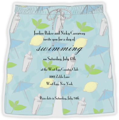 St. Tropez - Paperless Post - Memorial Day Invitations