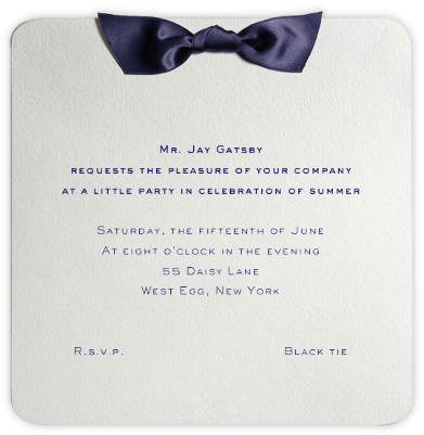 Tuxedo - Blue - Paperless Post - Invitations for Entertaining 