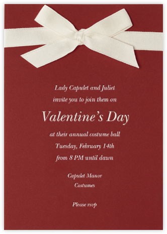 Dunster - Paperless Post - Valentine's Day invitations