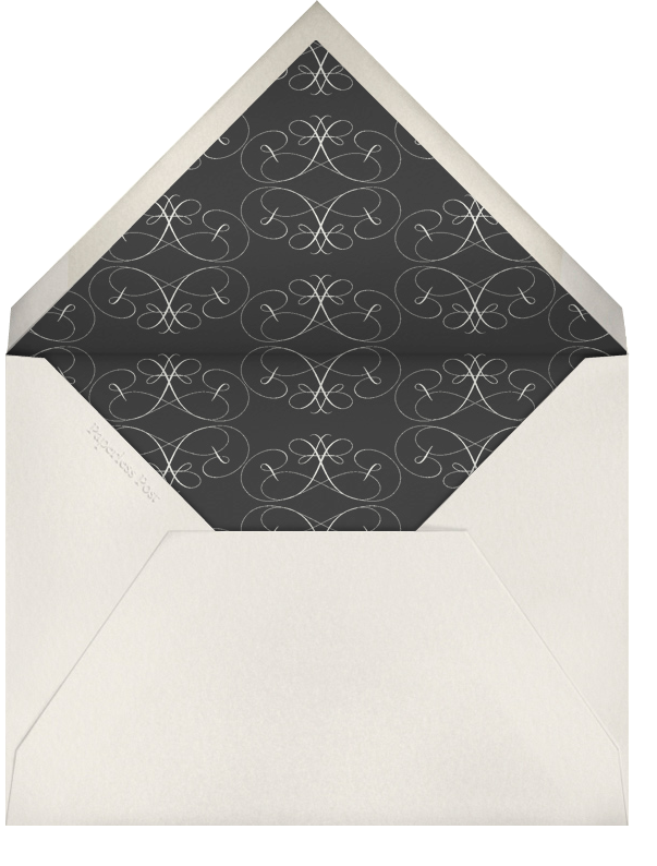 Flourish - Cream Black - Bernard Maisner - Envelope