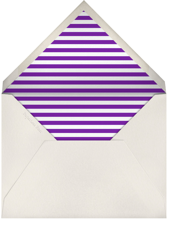 Striped Thank You (Purple) - Paperless Post - Envelope